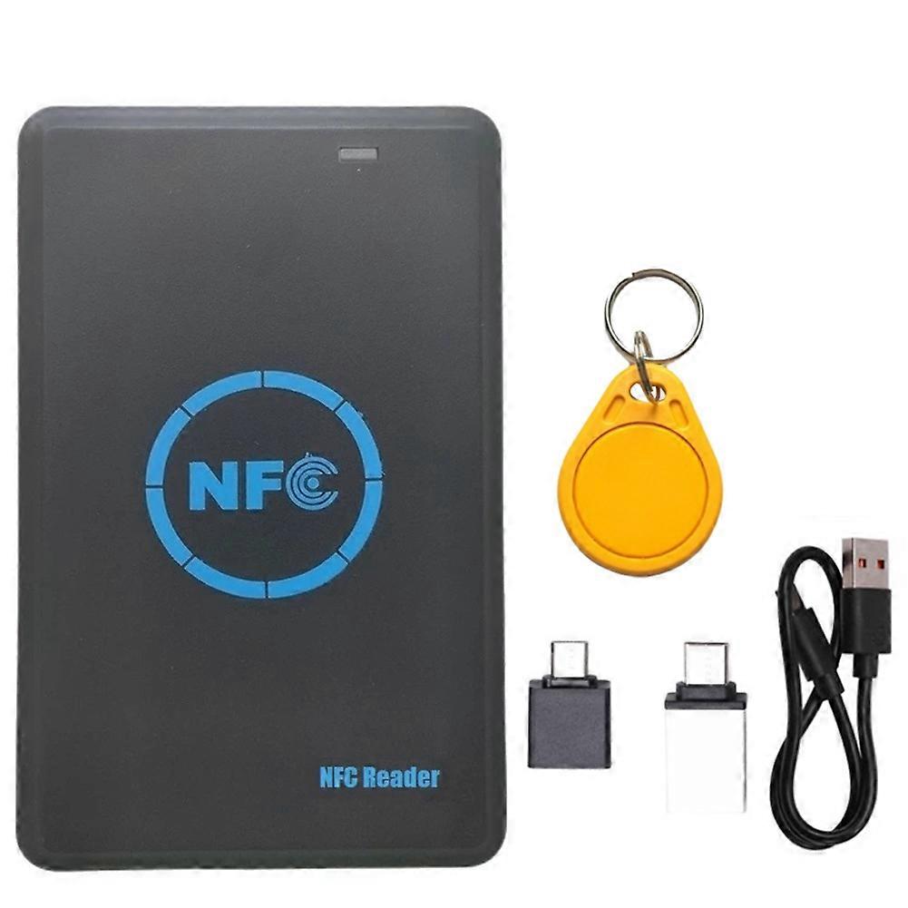 5 Frequency RFID Smart Chip Duplicator+CUID Keychain NFC Reader Copier HID 125K/ IC/ID 13.56M 125K Token Writer Clone