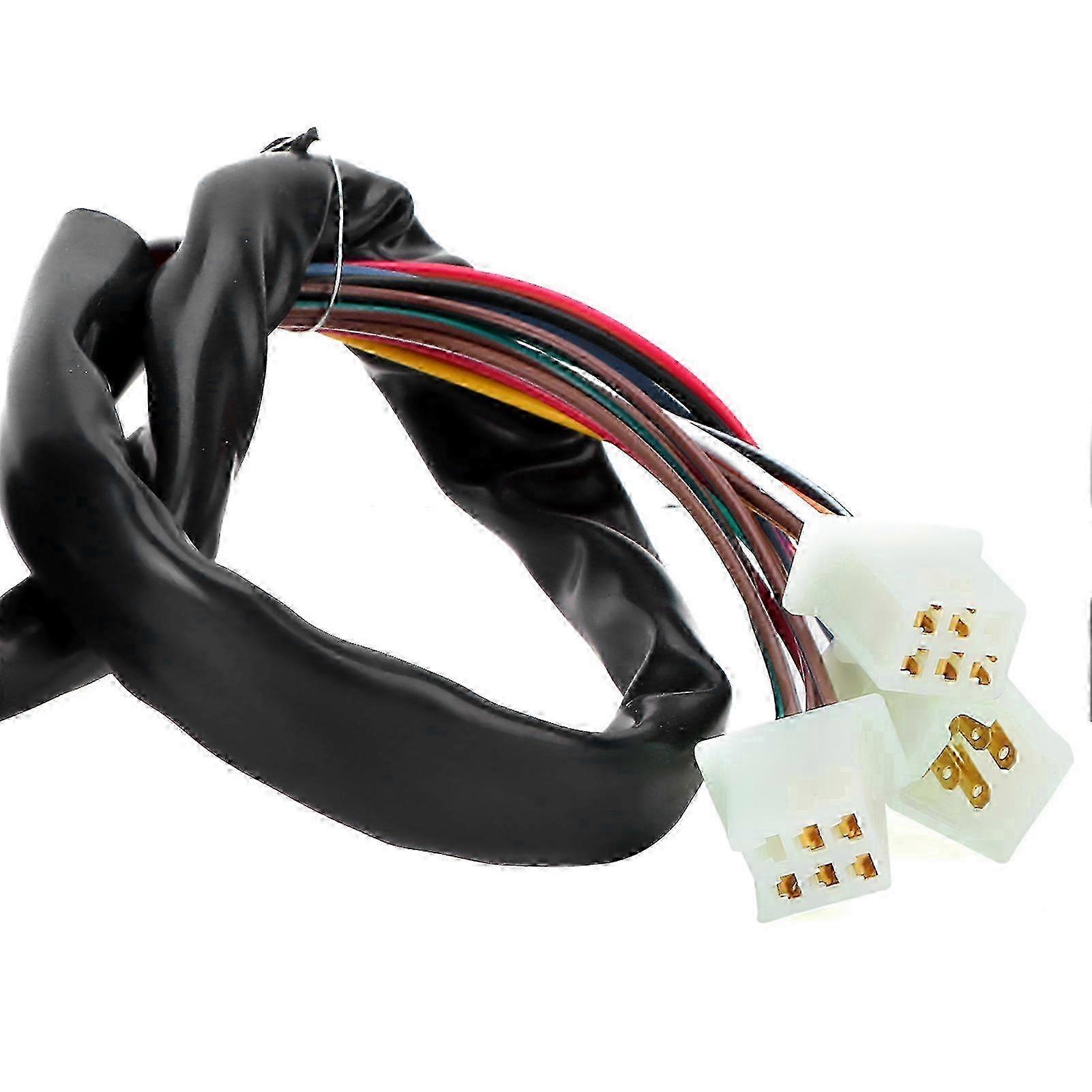 25-26 Waterproof 22mm Handlebar Control Button for High/Low Beam, Turn Signal & Ignition