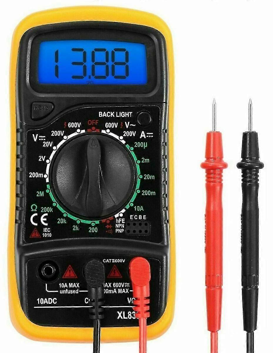 Digital Lcd Multimeter Voltmeter Ohmmeter Ammeter Ac Dc Ohm Volt Multi Tester