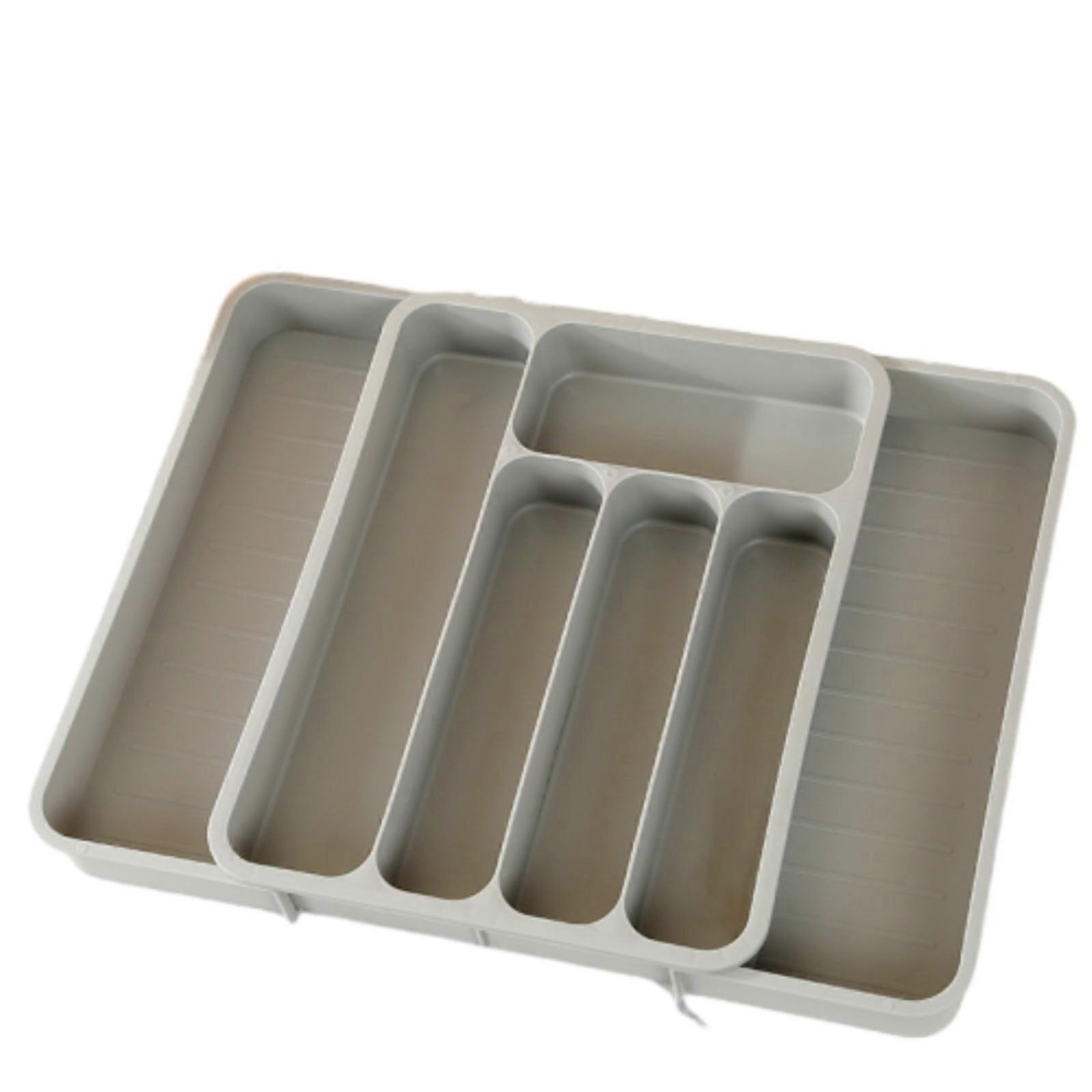 Classic Silverware Tray Cutlery Tray 7-Compartments Kitchen Organizer