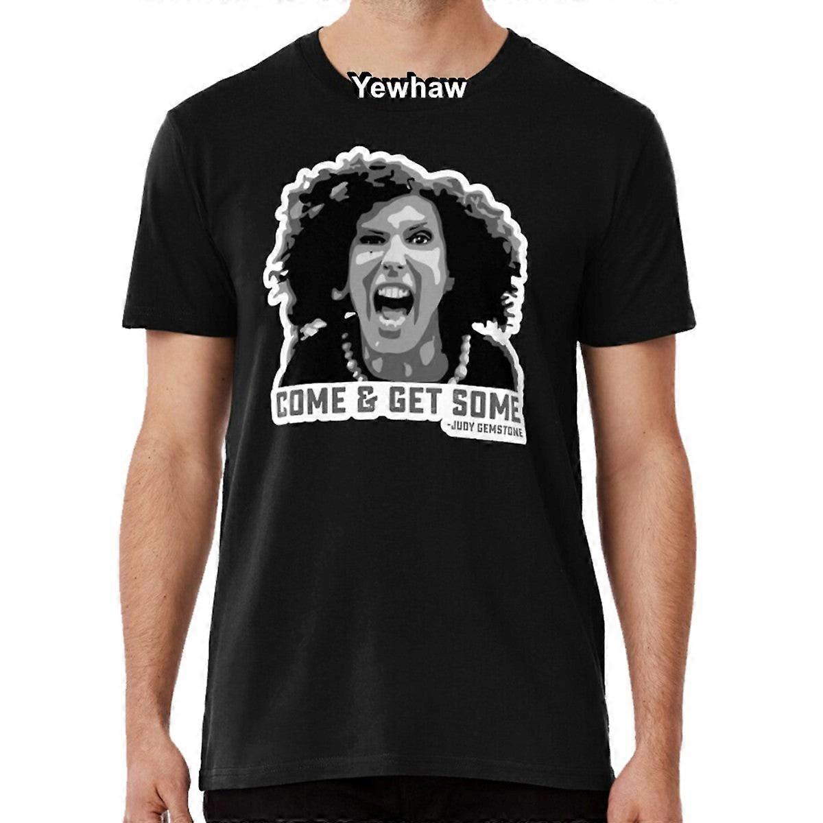 Koszulka z napisem "Come & Get Some" Judy Gemstone