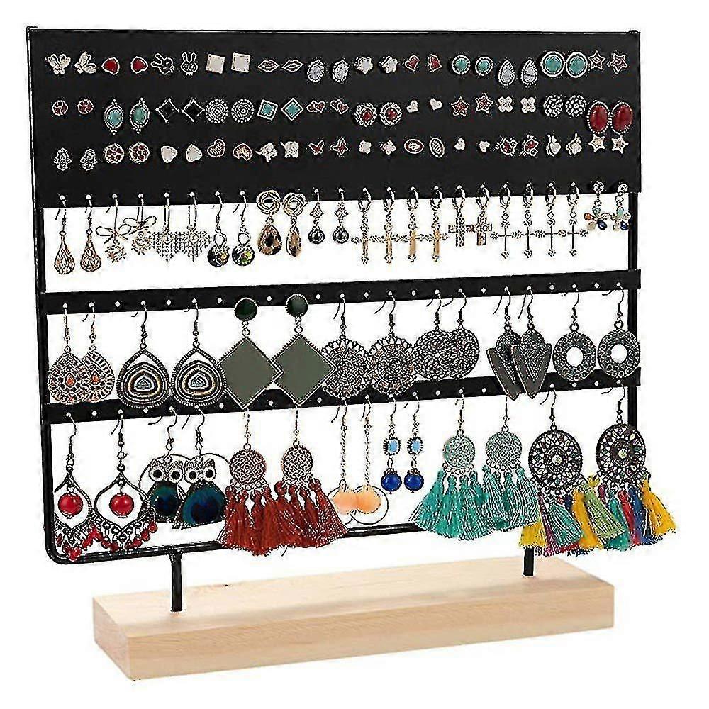 144 Fori Porta orecchini Rack Gioielli Display Stud Storage Stand