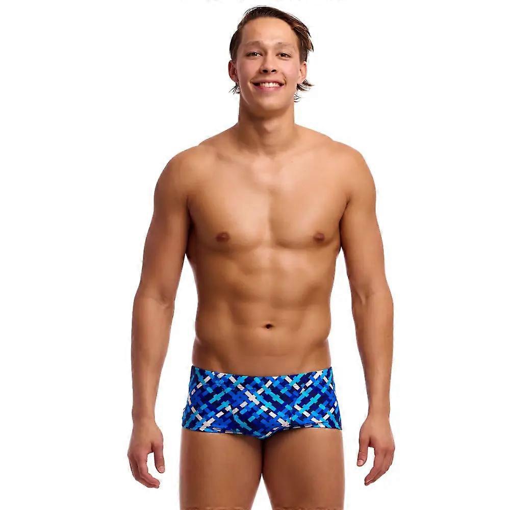 Funky Trunks Under Over Classic Swim Trunks - Blue