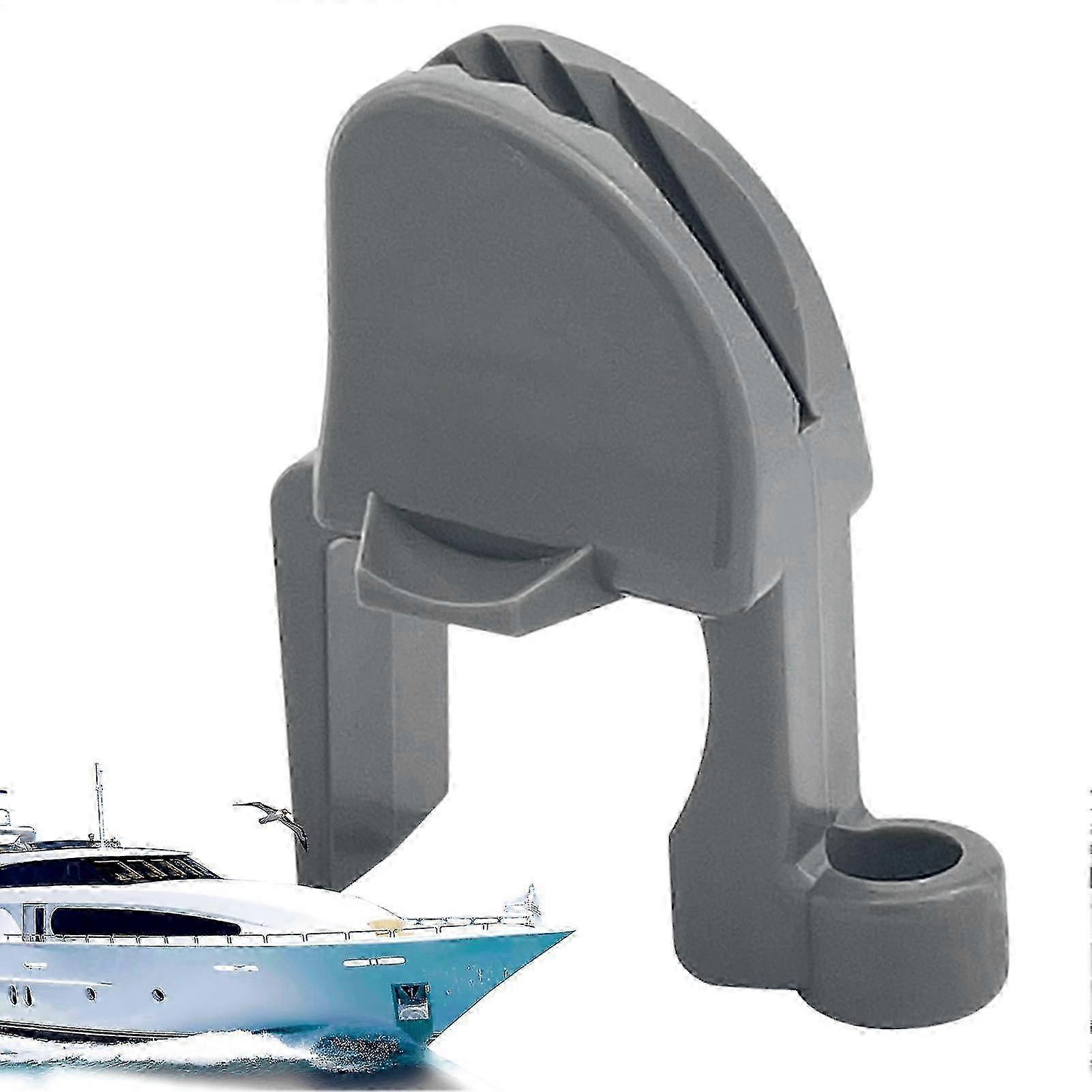 Boat Bumper Hangers Adjustable Pontoon Rails Clamps Quick Release Gray For Boating Marine Docking Mooring