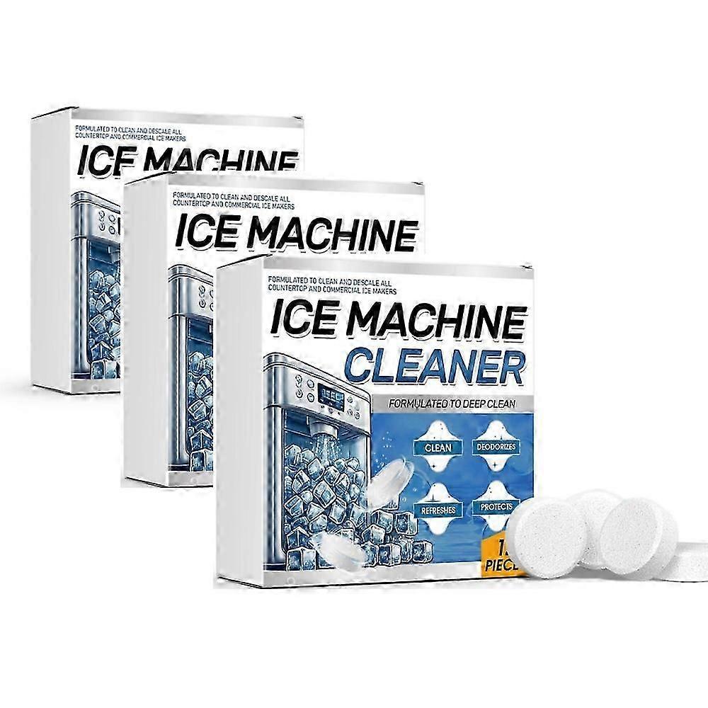 Ice Machine Cleaner Maker Descaler- 12 Pack Ice Maker Cleaner Tablets for Fridge