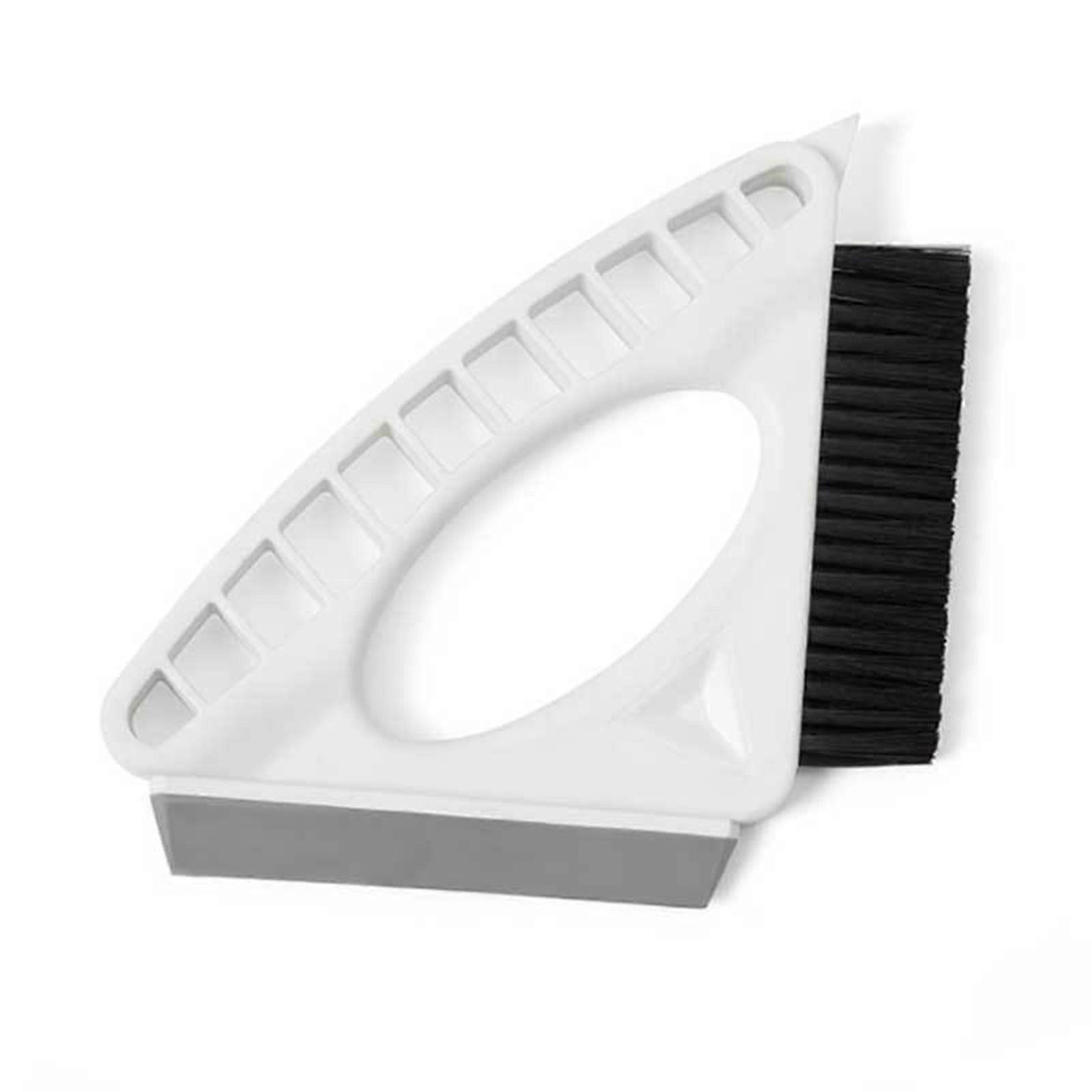 Cleaning Brush Triangular Brush Head Design Lightweight Ergonomic Handle Door Gap Brush Corner Cleaning Tool