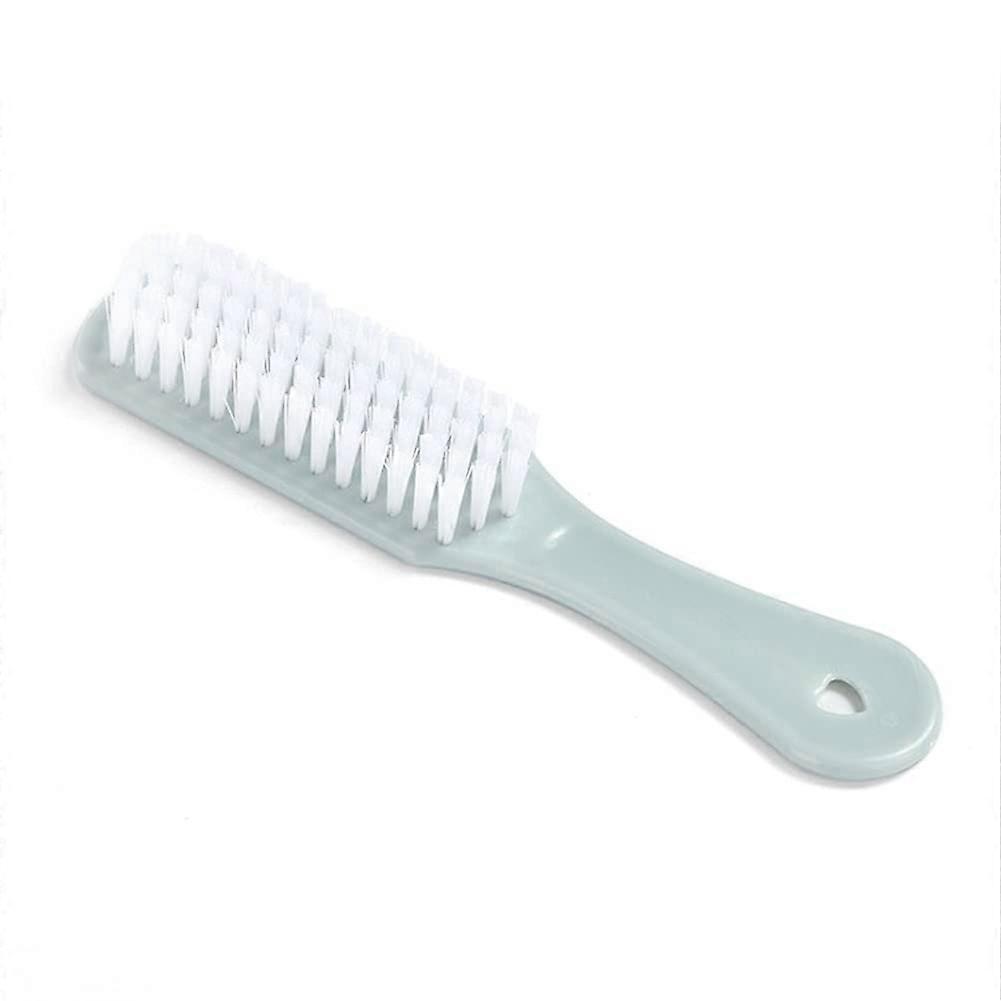 Multi Purpose Cleaner Brush With Soft PP Bristles Slim Hanging Storage Non Scratch Scrubber For Sneakers Blue