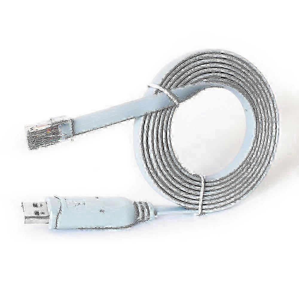 6ft USB RJ45 Console Cable for Windows 8, 7, Vista, Linux Rs232 2025