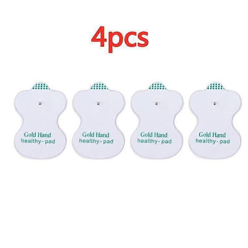 4/10/20PCS Replacement Tens Electrode Pads for Unit EMS Pulse Massage Machine Body Slimming Massager Self Adhesive Snap On