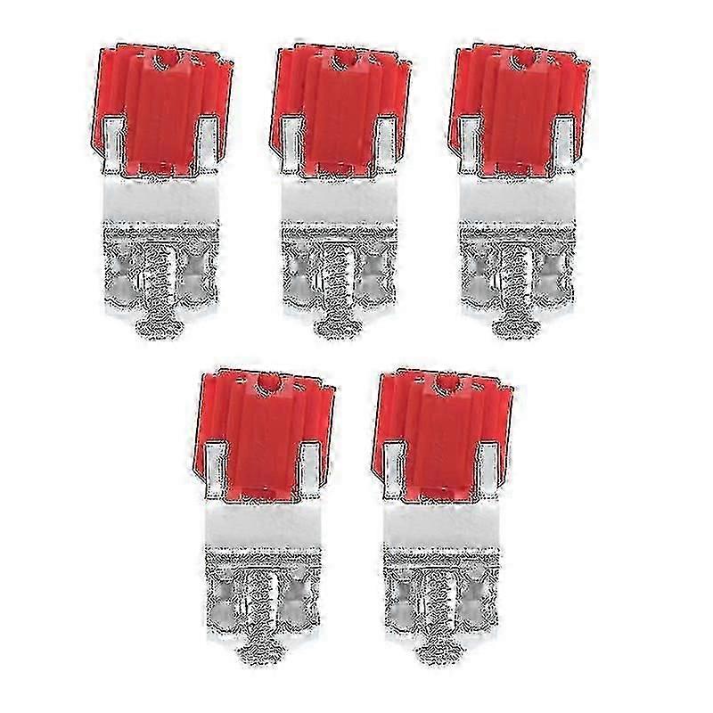 5PCS Adjustable Kitchen Sink Mounting Clamps with Fixing Brackets and Screws for Installation
