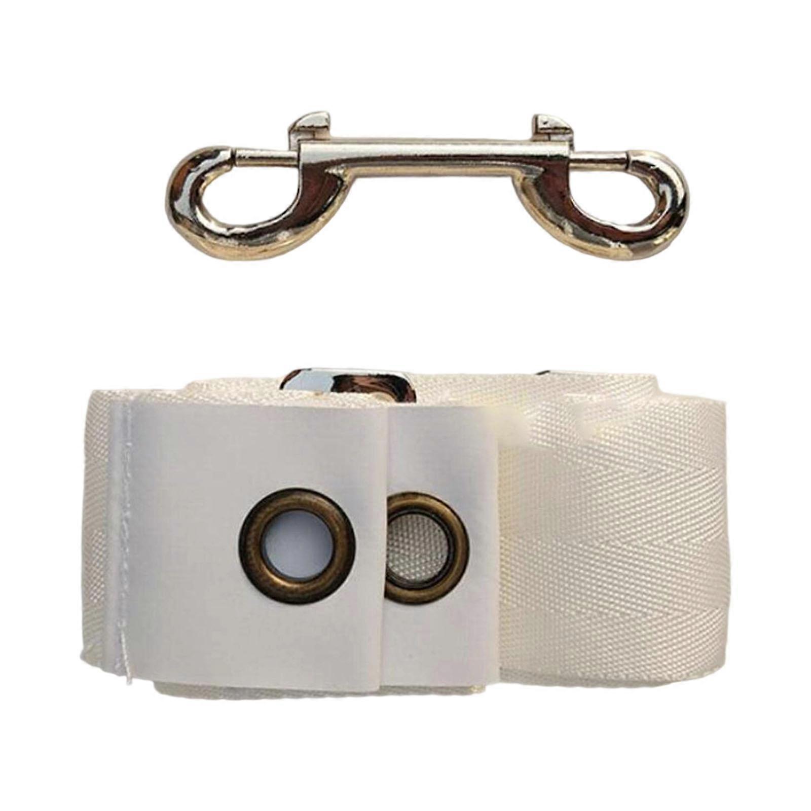 Adjustable Height Tennis Net Straps Regulation Nylon Net Adjuster Portable Tennis Net Strap for Sports Practicing Multicolor