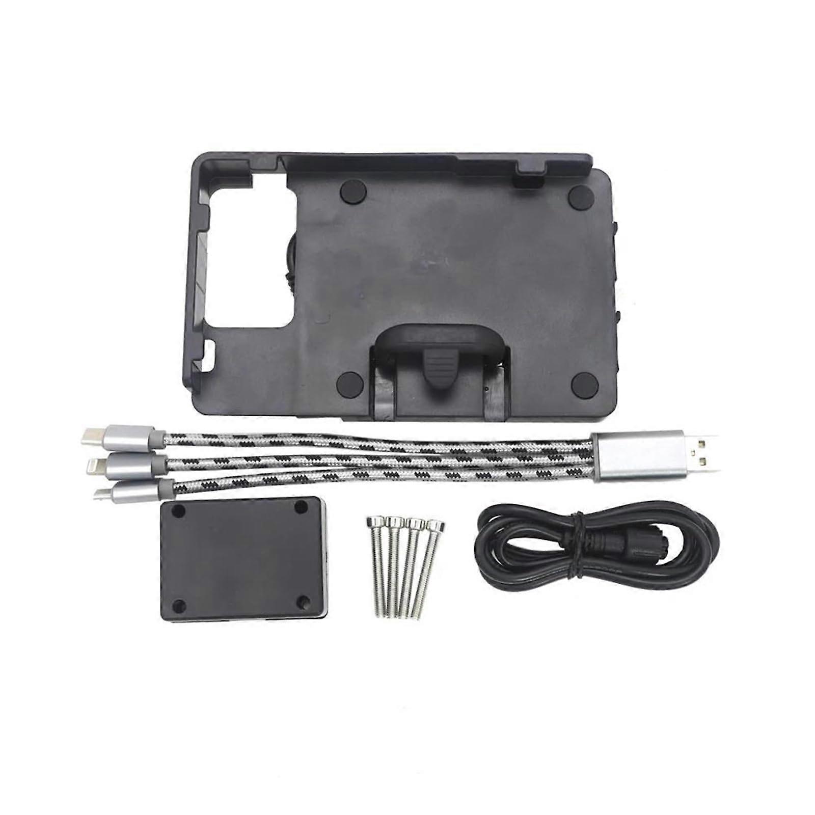 Motorcycle GPS Navigation Bracket Phone Holder for S1000XR 20202024 Black Adapter Stand