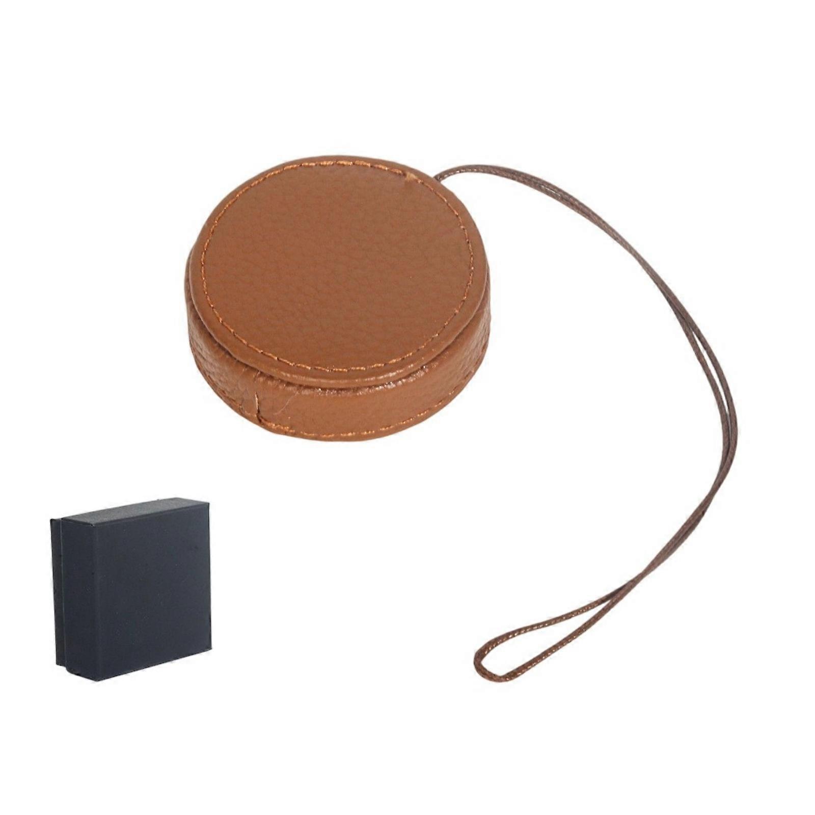 Elegant Old Encouraged Camera Lens Cover With Secure Belt And Scratch Resistant Outside For Wide E-v-o  brown