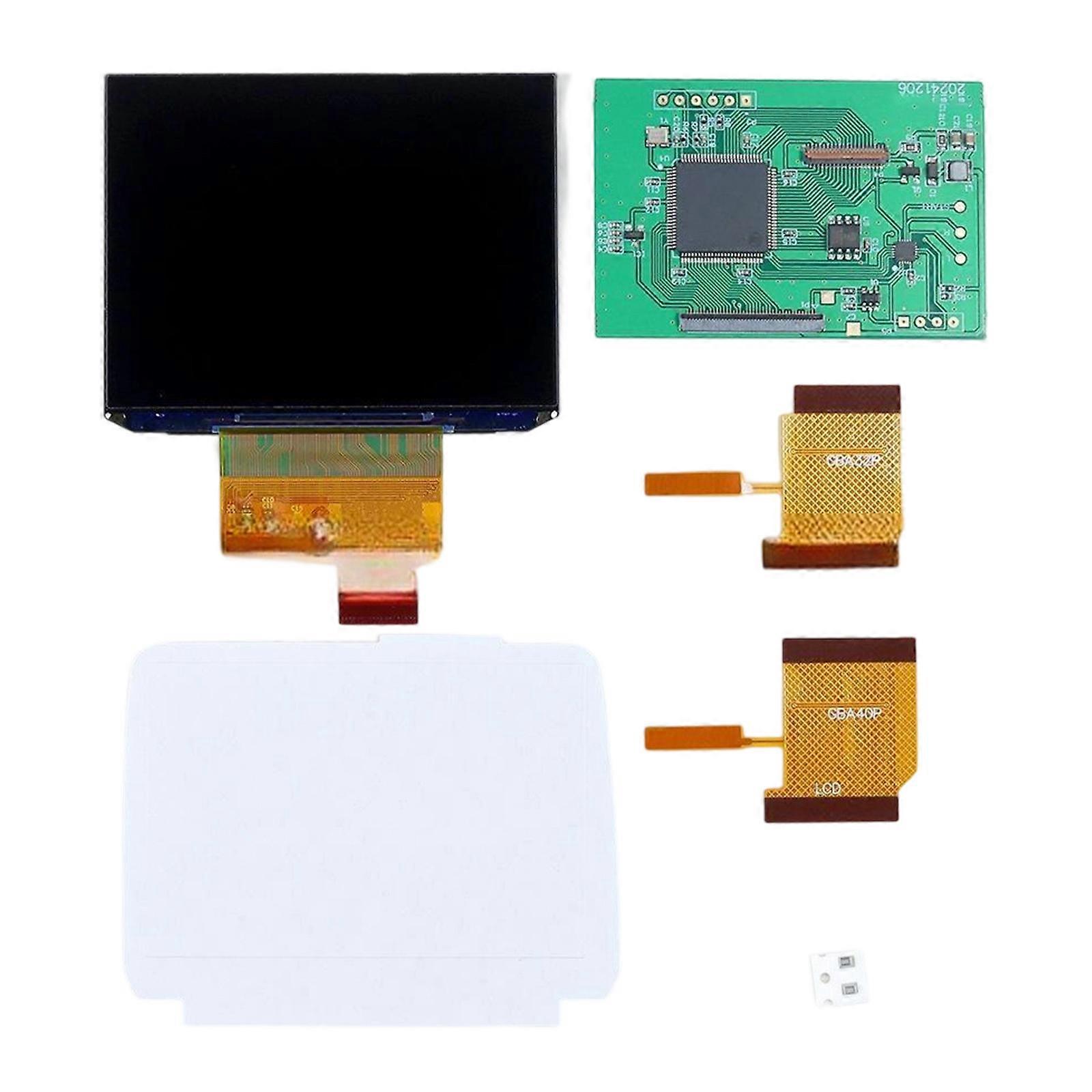 Highlight LCD IPS Backlight Screen Game Console Modification Kit Gaming Accessories for Console Replacement Screen Multicolor