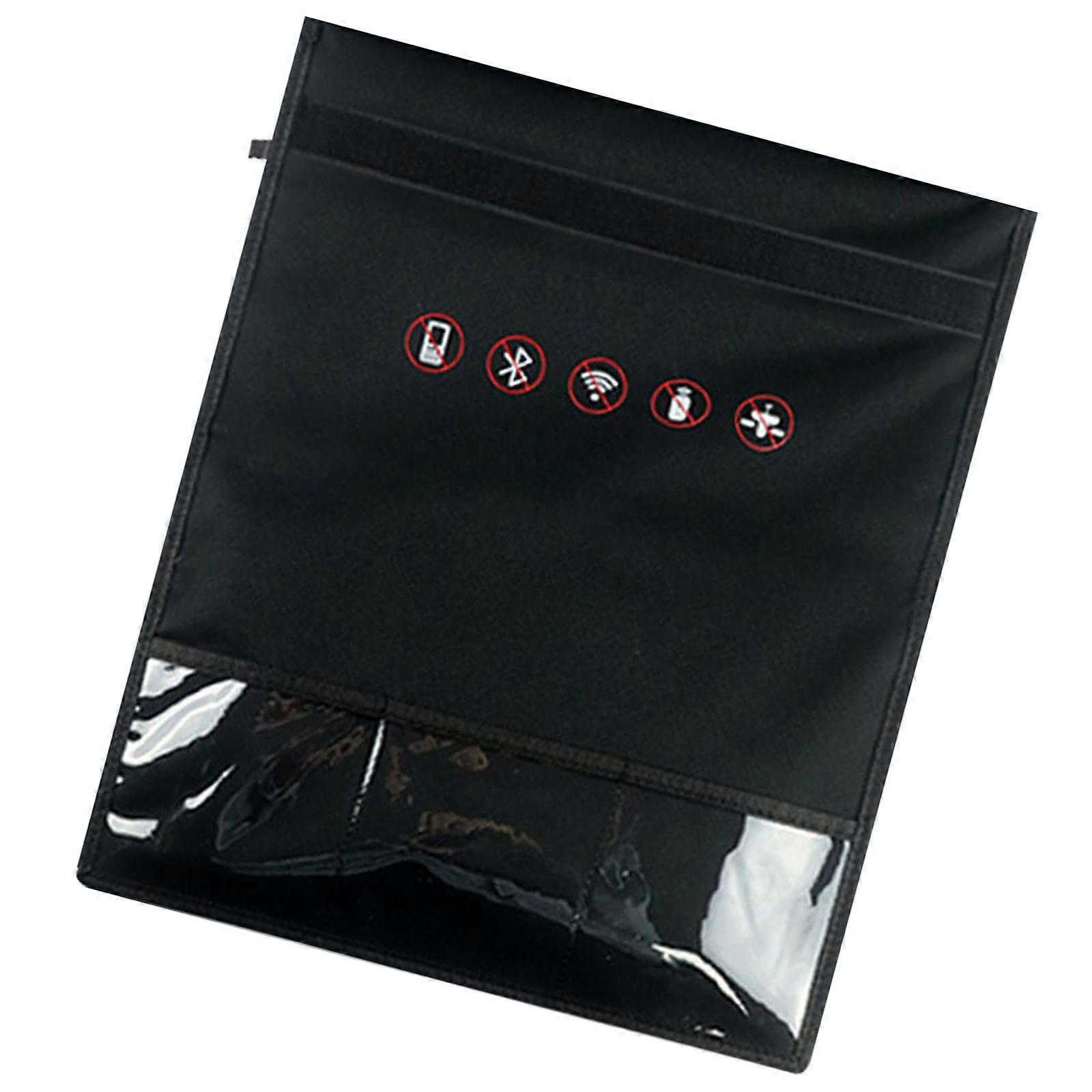 Anti Eavesdropping Storage Pouch For Electronics Devices Signal Blocking Durable Polyester Fabric Secure Closure Multicolor