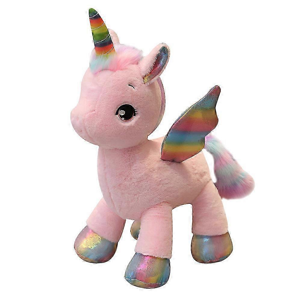 Children's Plush Toy with Unicorn Rainbow Dream Pattern
