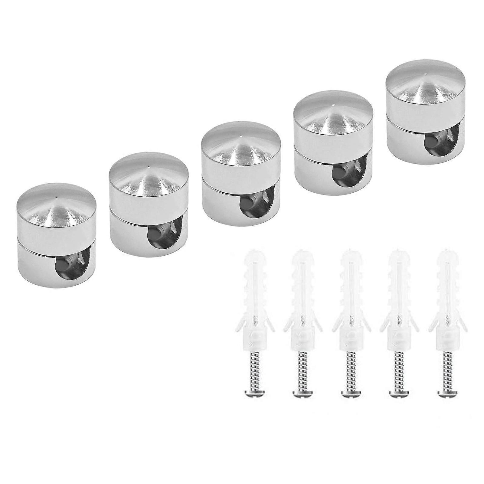 5Pcs Functional Cord Management Solution Practical Cord Management Solution with Quality Adhesive for Stability  Silver