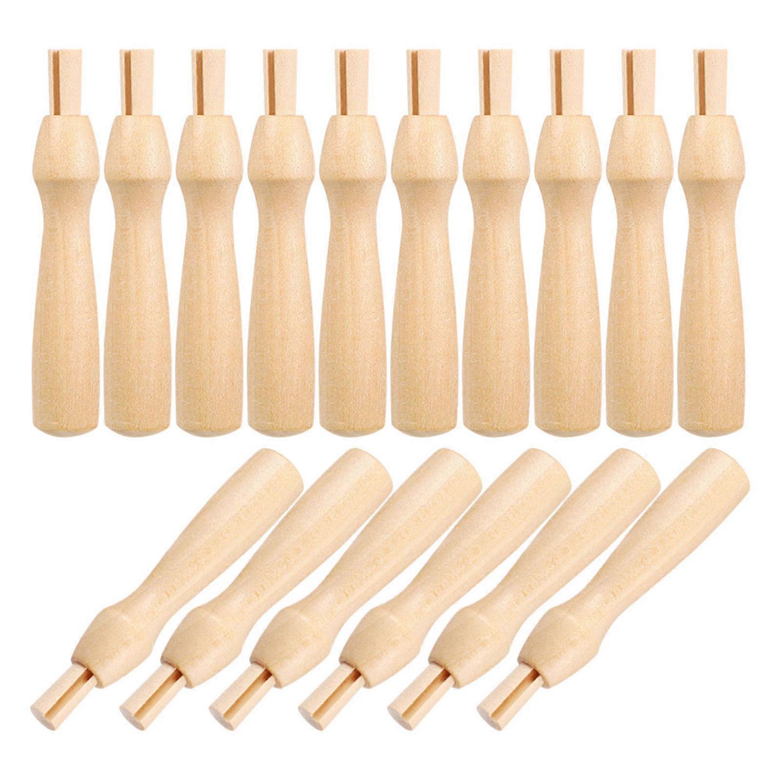 16ks vlnené ihlice na plstenie Rukoväte Náhradné rukoväte Drevené rukoväte Plstenie remeselných potrieb