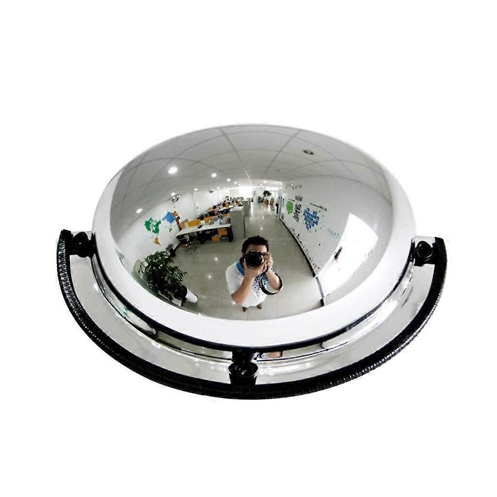 Convex Traffic Safety Mirror Polycarbonate WideAngle for Outdoor Indoor Garage  40cm