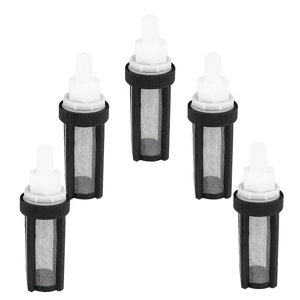 Water Pump Strainer Micro Pump Filter Water Pump 9.20X2.50X1.50CM Rust Resistance 5Pack