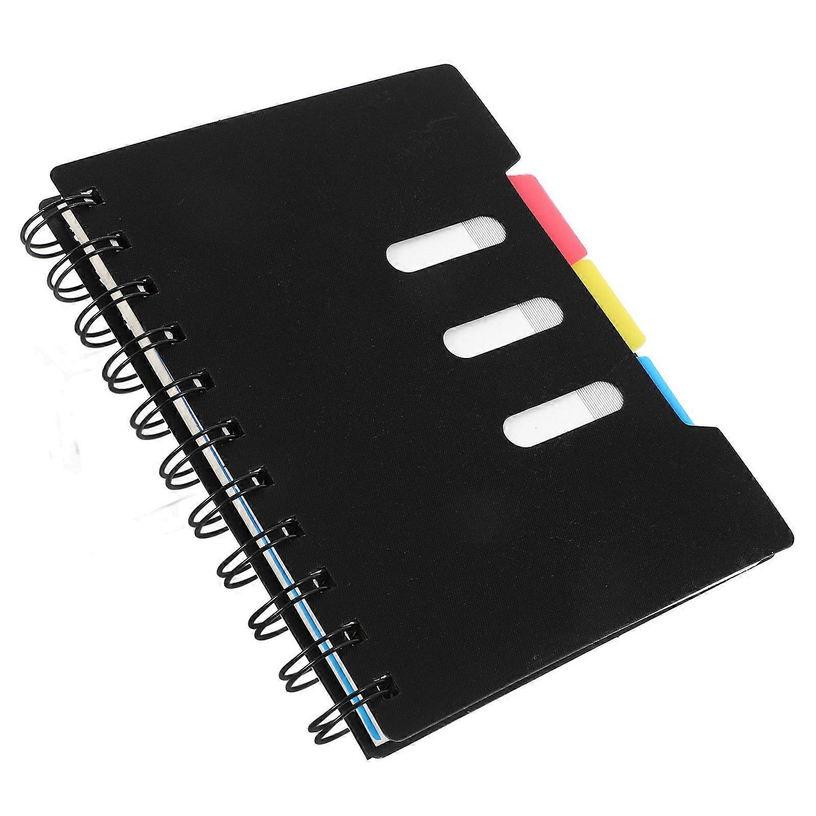 Multi-Subject Spiral Notebook for School Academic Organization 3 Subject