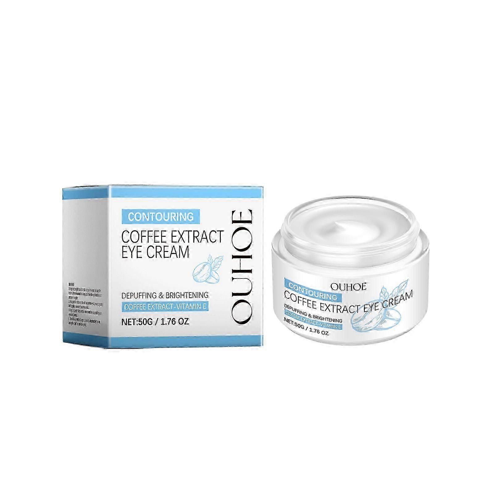 Coffee Extract Eye Cream  Reduces Puffiness, Fine Lines  Dark Circles, Hydrating  Firming Eye Care