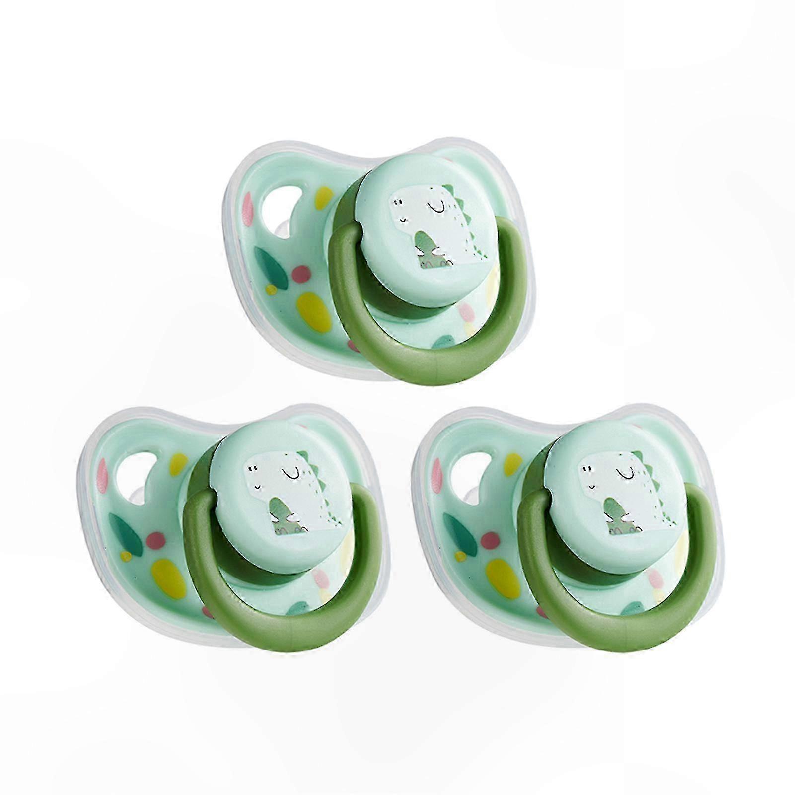 3-Pack Reusable Cartoon Pacifier Chew Toys for Small Pets