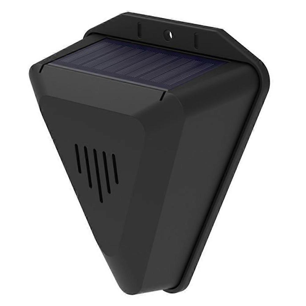 N911Q Solar Powered Outdoor Bird Repeller Multiple Sound Playback Birds Alarm Device