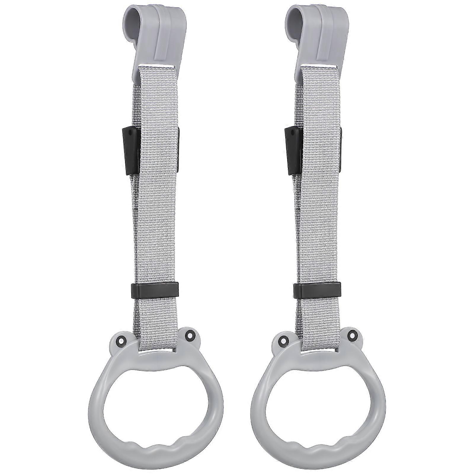 Baby Playpen Pull Rings for Toddler Stand Ring Handle 2Pcs Adjustable Set