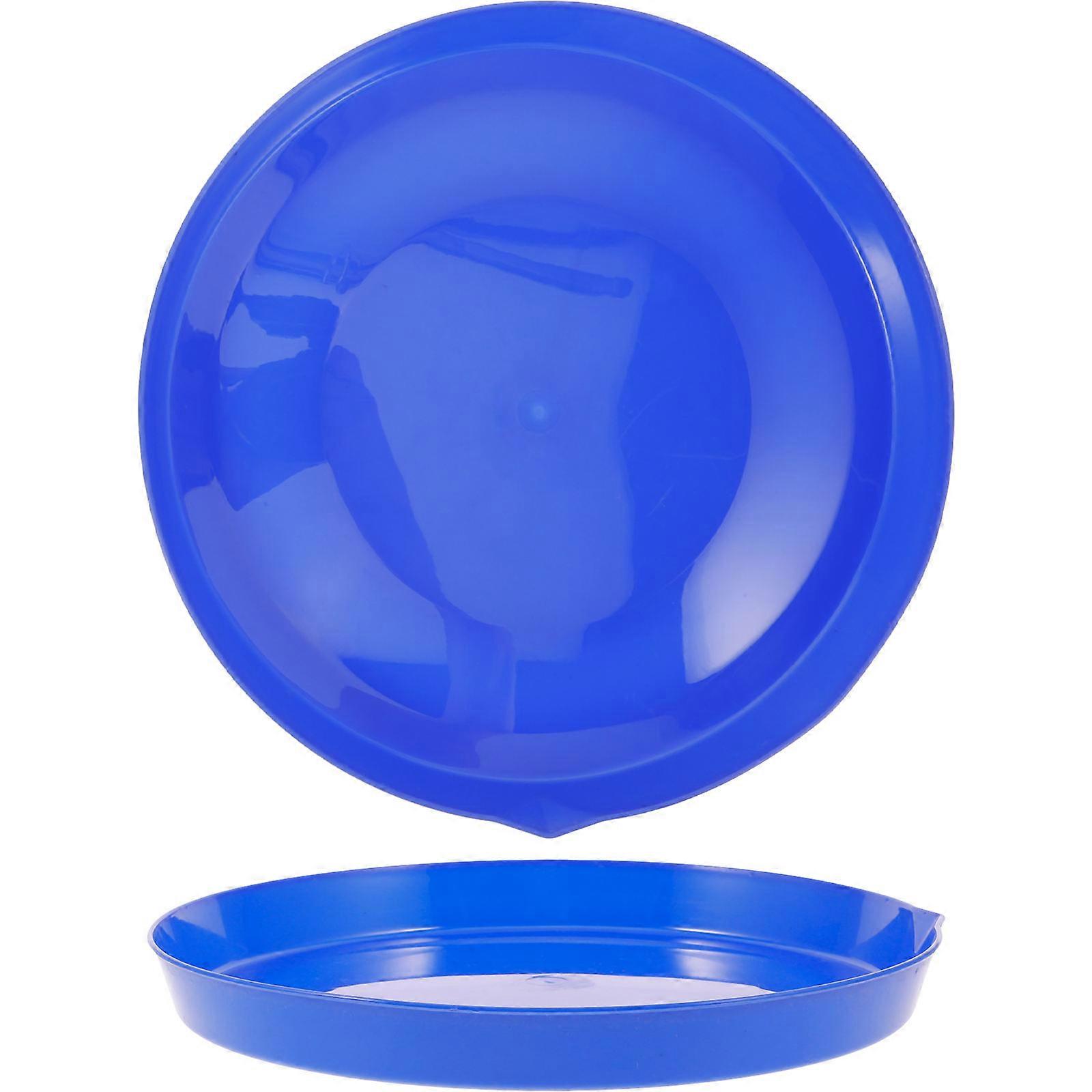 Bubble Making Tray for Outdoor Use 2Pcs Blue