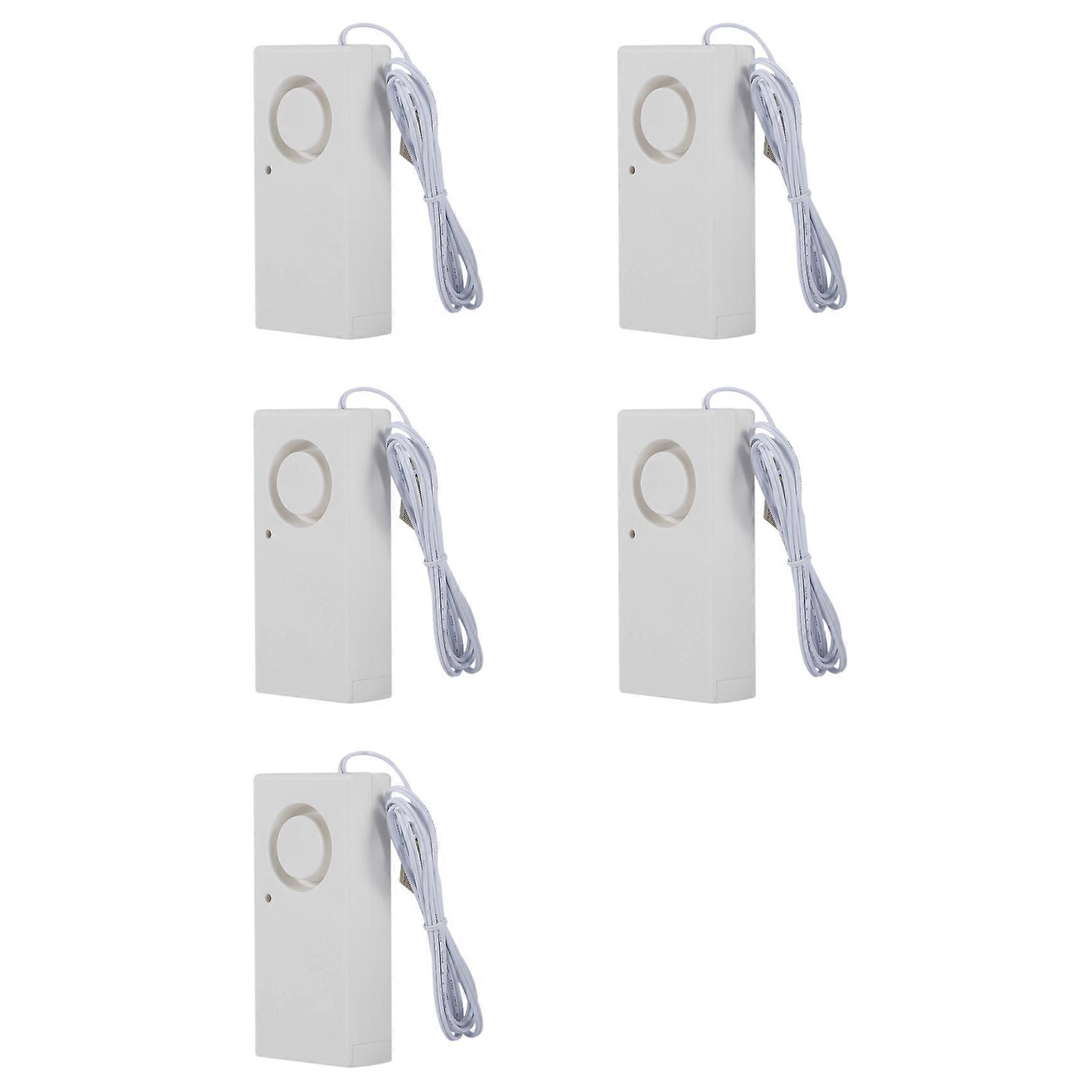 5X Overflow Water Immersion Alarm Detector Leak Alarm Water Level Overflow Detector Sensor Alarm