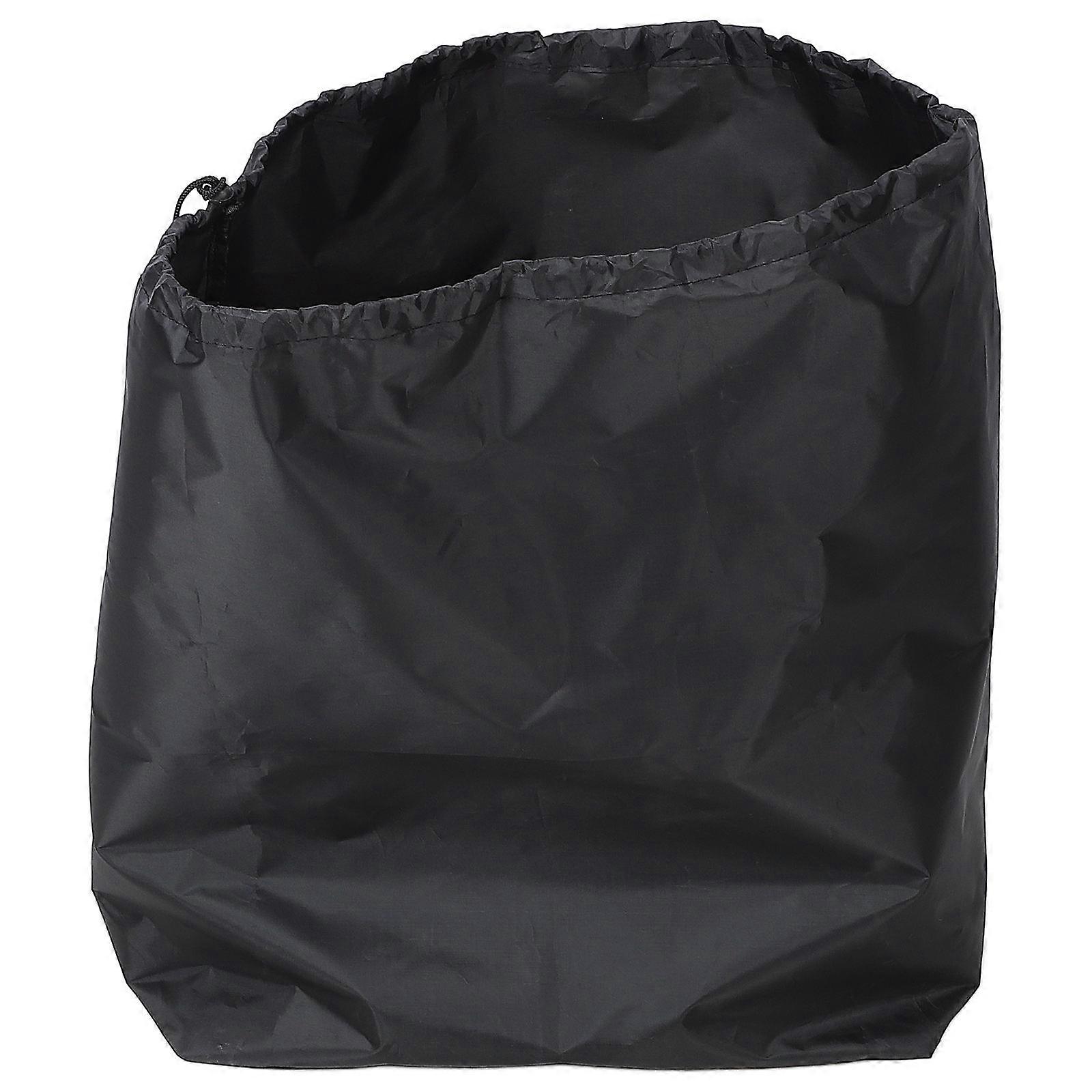 Black Travel Stroller Bag for Outdoor Storage with Drawstring Closure
