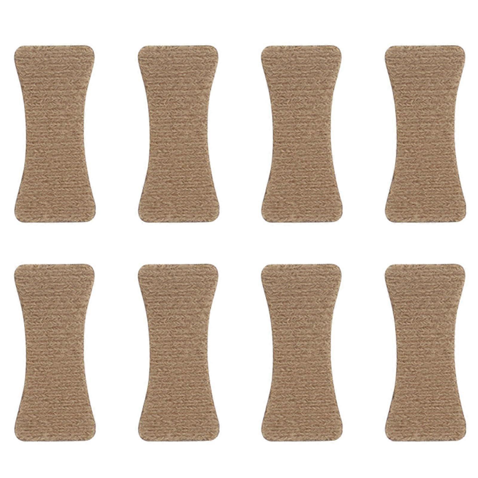 8Pcs Tactical Helmet Straps Set for Secure Cable Management and Wire Organization in Mud Color