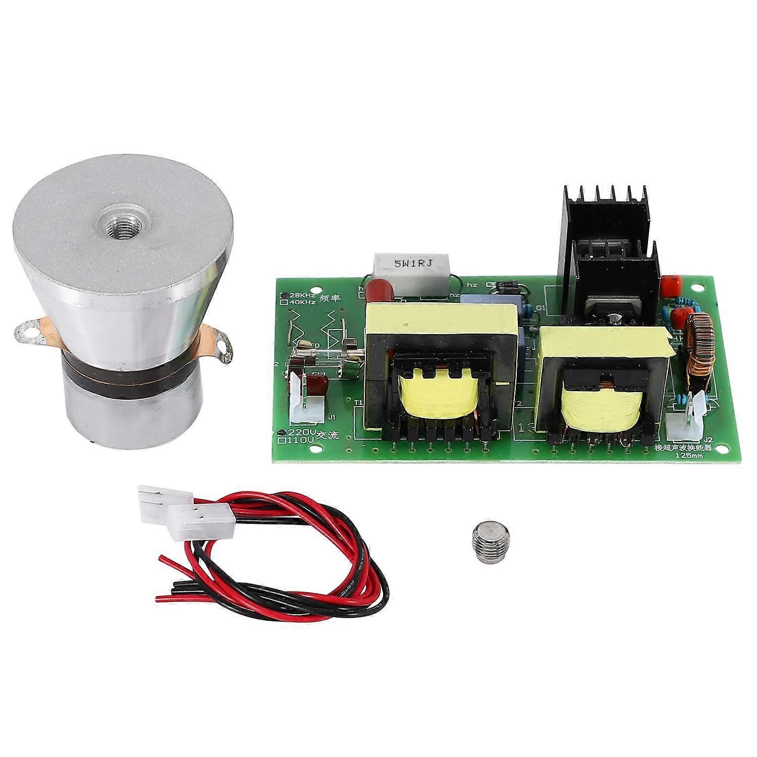 100W 28kHz Ultrasonic Cleaning Transducer with Driver Board 220V for  Performance Cleaning