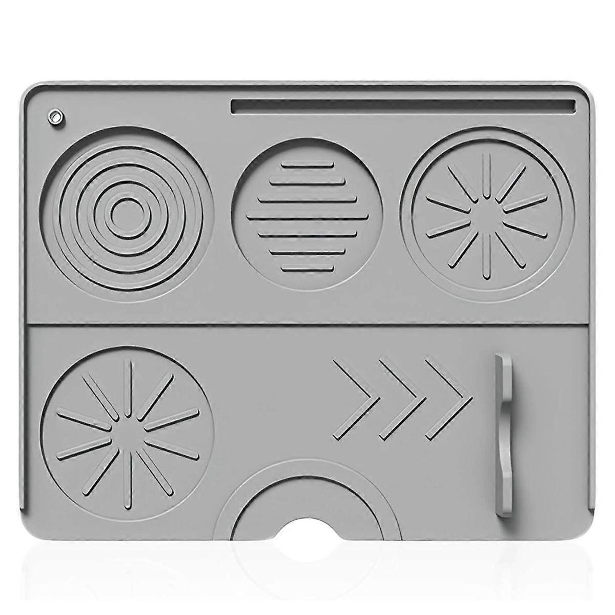 Espresso Tamper Mat Espresso Tamping Station Non-Slip Coffee Tamper Mat Espresso Accessory for Home