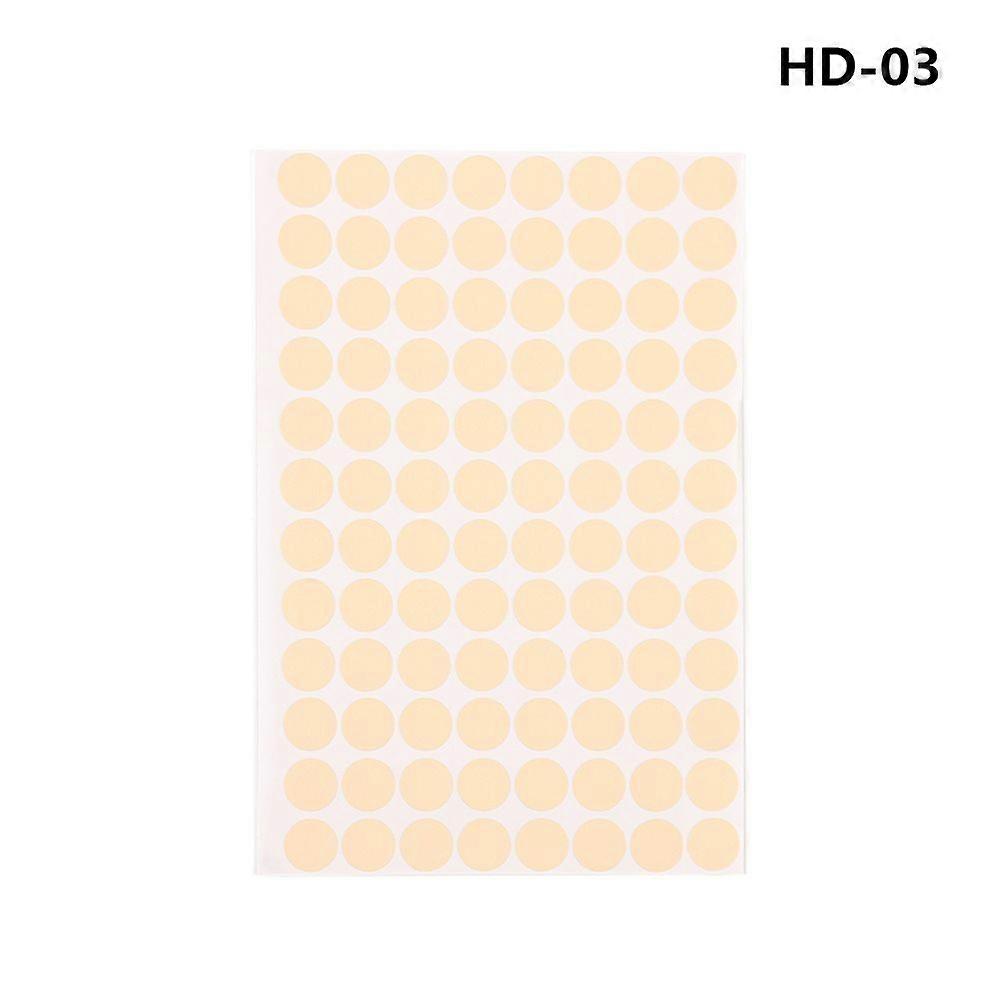 96 pi��ces/feuille mat��riel auto-adh��sif trou de meubles ornement vis d��cor capuchon de protection Films d��coratifs ��crous couvre