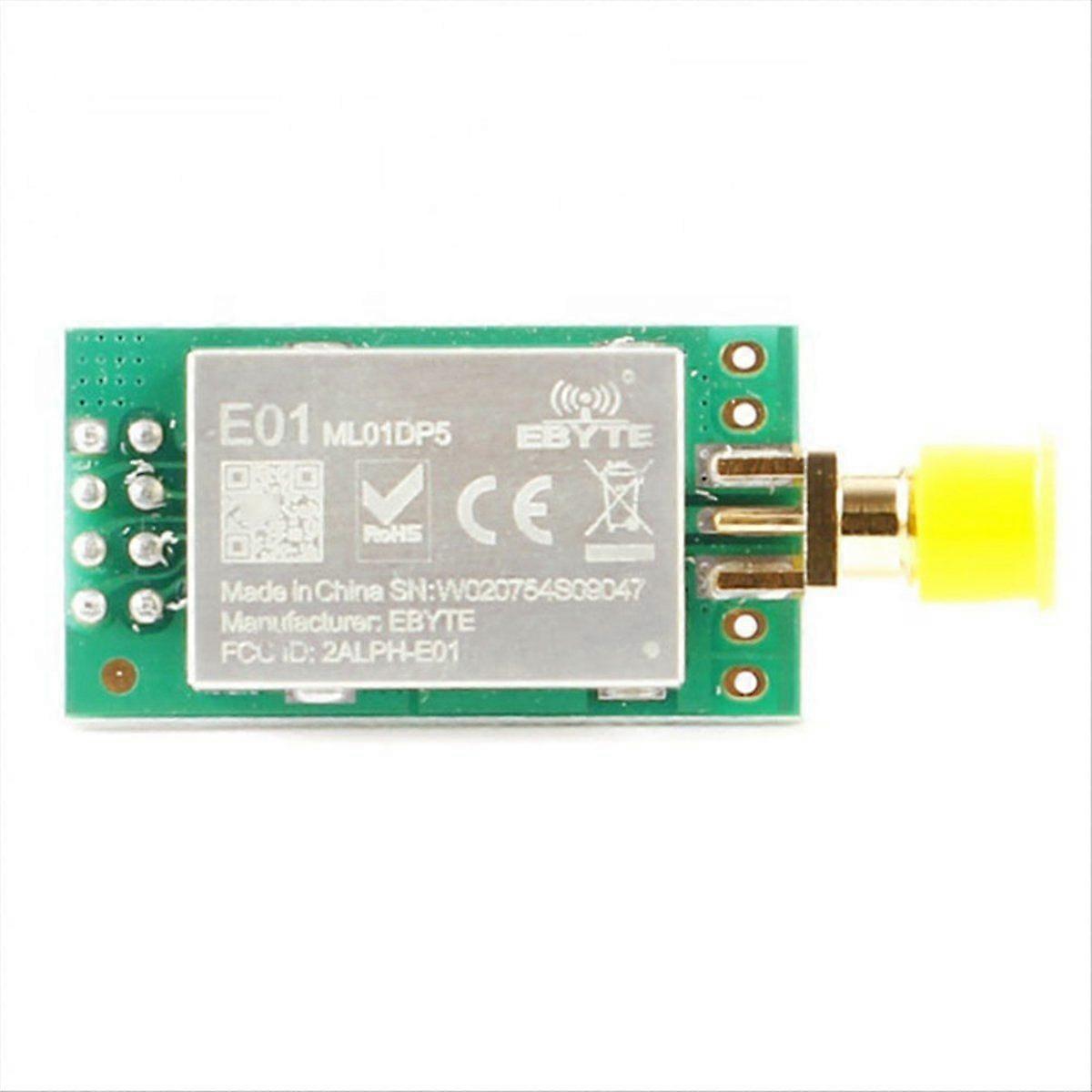 E01-ML01DP5 NRF24L01P + PA + LNA Bezprzewodowy moduł nadawczo-odbiorczy 2.4G 2500M Pilot zdalnego sterowania RF Bezprzewodowy modu