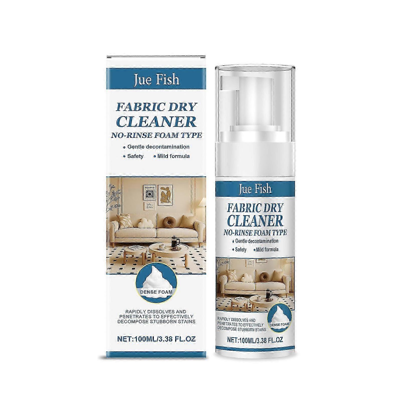 Fabric Sofa Cleaner 100ml - Gentle, No Rinse Stain Remover for Sofas, Cushions & Pillows
