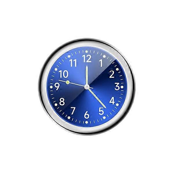 Car clock Quartz clock BLUE Blue