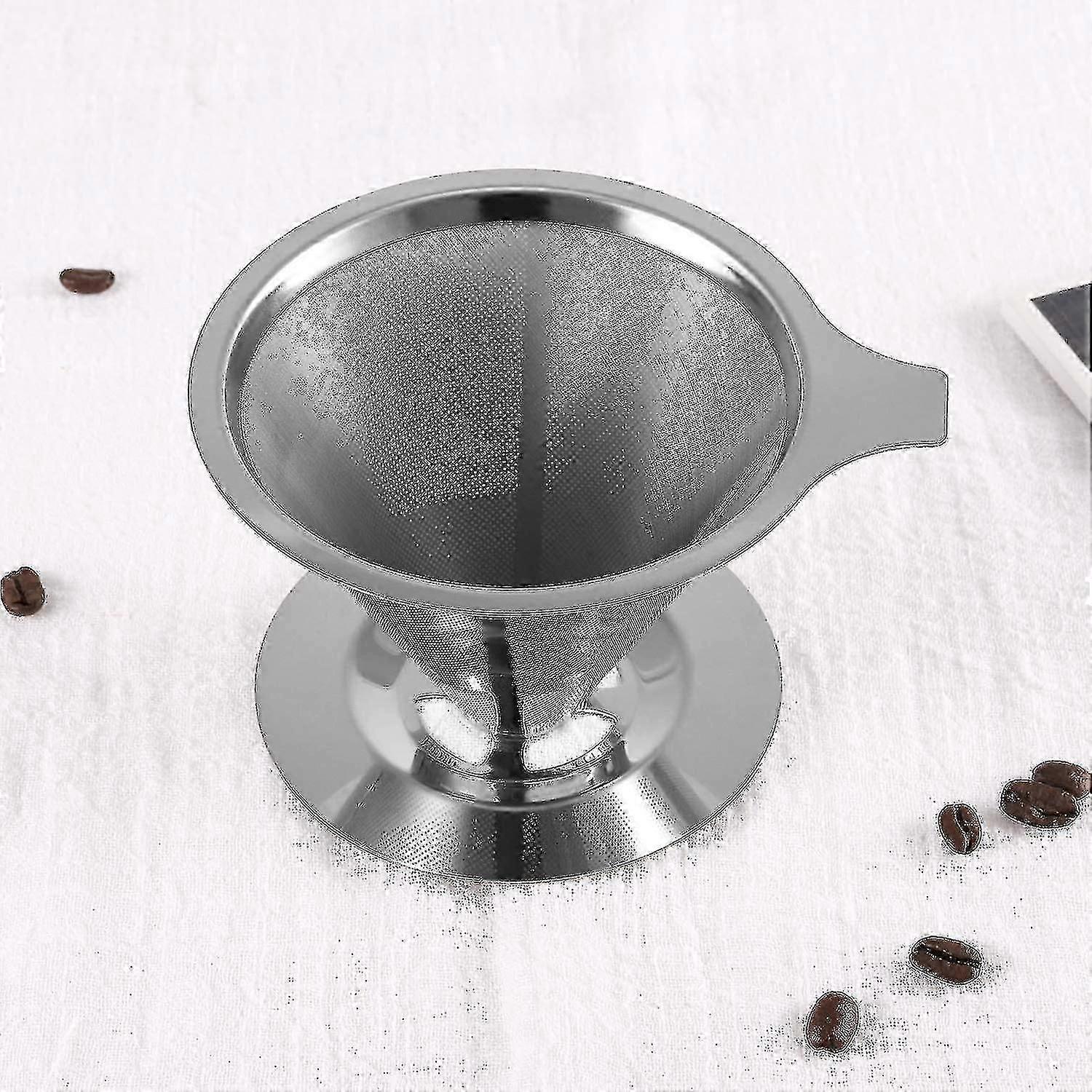 Paperless Reusable Stainless Steel Coffee Filter