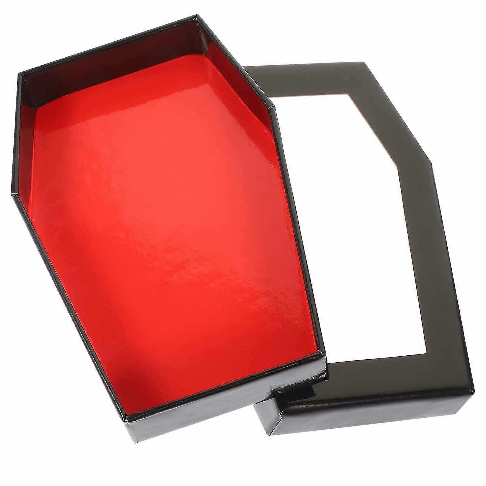 False Eyelash Storage Box Coffin Shaped Holder for Eyelash Storage 2Pcs