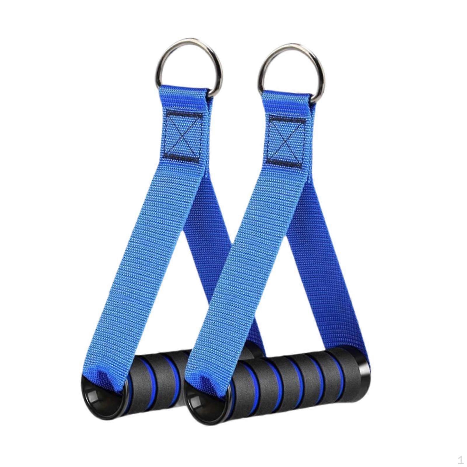 2 Pieces Resistance Band Handles Machine for Pull Down Home