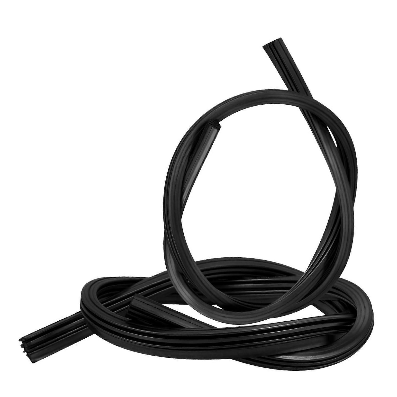 2pcs Windshield Wiper Refills Clear Vision All Weather Universal Rubber Inserts TrimToFit