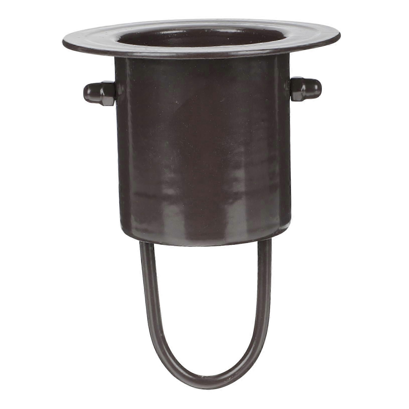 Aluminum Alloy Rain Chain Hook for Gutter Installation, Decorative Garden Water Flow Control Accessory