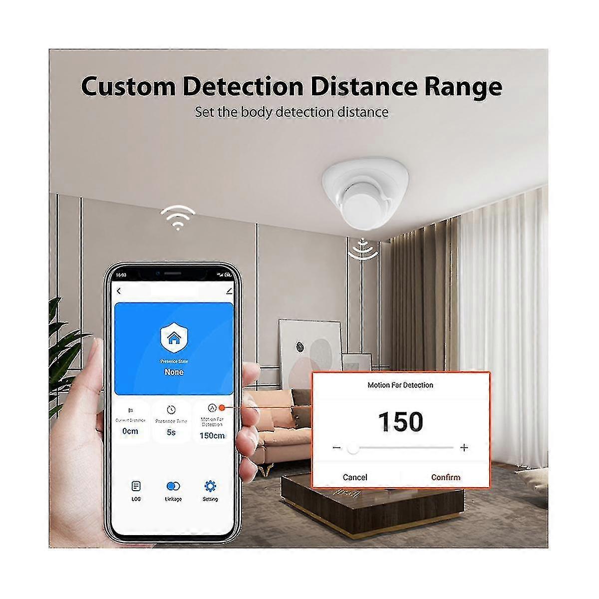 Tuya Zigbee Wifi Sensor 24ghz Detector Miave Mot Sensor Wireless Huma 25-26