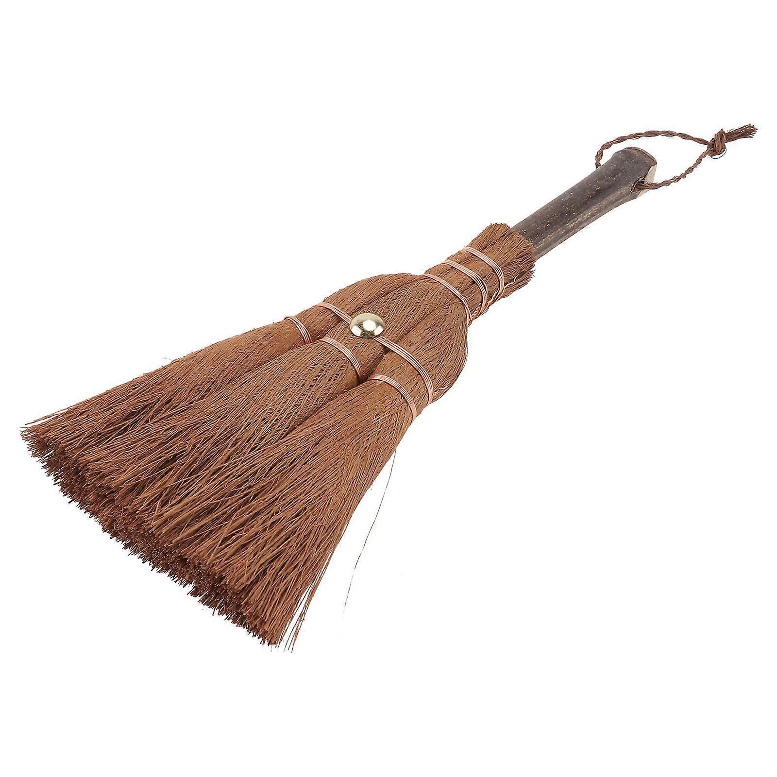 Natural Palm Broom 1Pcs for Cleaning Use Brown Mini Practical Broom