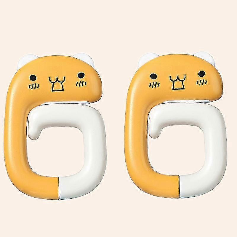 2026 2 PCS Deskside Schoolbag Hook Removable Office Bag Hanger