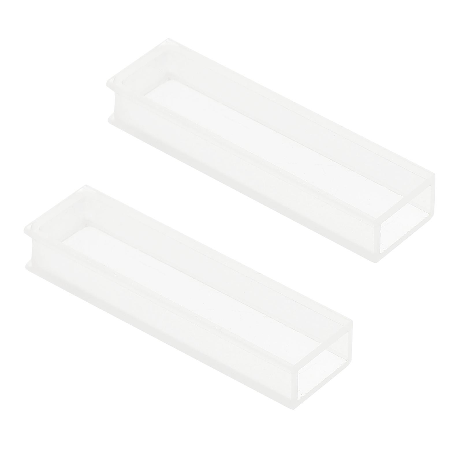 Accurate Reading Cuvette Glass Device for Laboratory Use 2Pcs