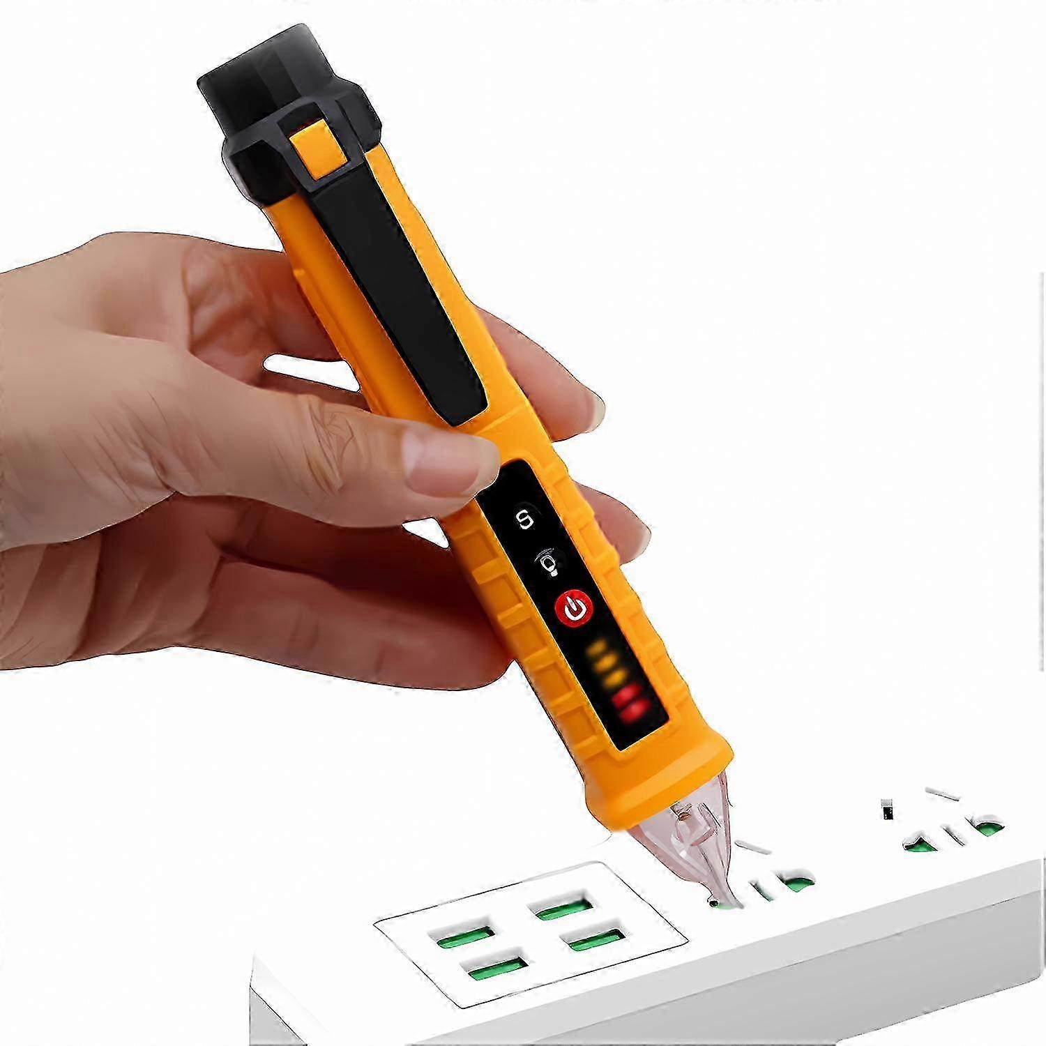 26-27 Electrometer Pen Partition Wall Multi-Functional Electrician Wire Measuring Broken Road Section Point Electronic Electrometer Pe