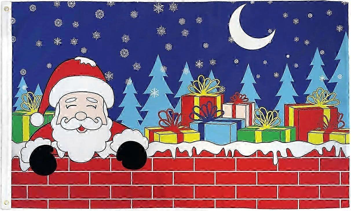 Weihnachtsmann-Flagge Qi 0233